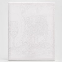 Картина по номерам на холсте с подрамником "Недовольный кот" 40*50 см