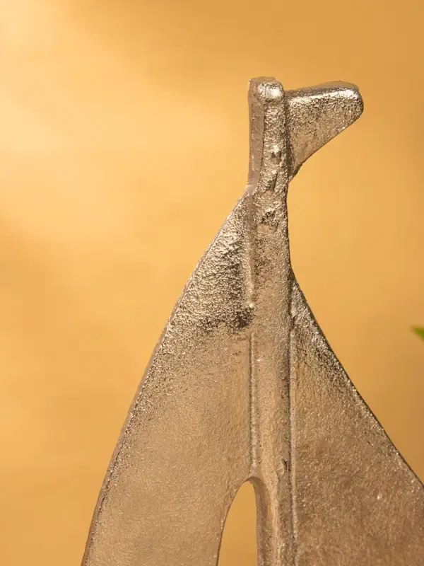 Сувенир "Парусник" 6х22х32 см, алюминий, дерево