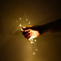 Подарочный пакет с наполнителем,лентой и гирляндой, 20 &times; 8 &times; 25 см