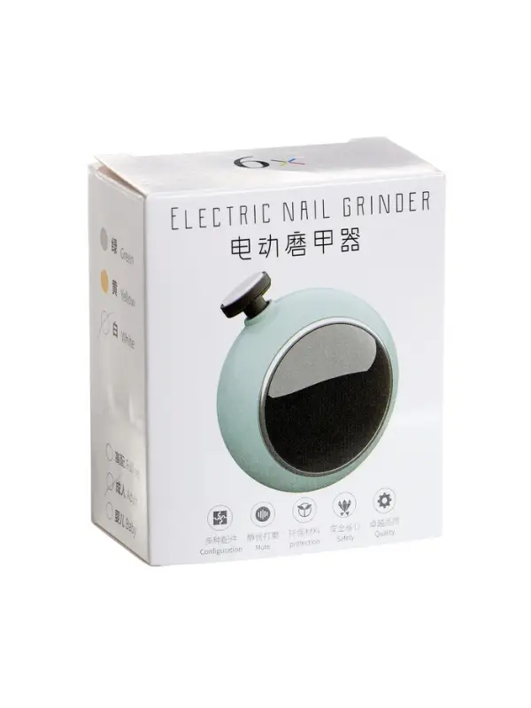 Триммер для ногтей LTRI-30, 3 насадки, от 1 ААА (не в комплекте), белая