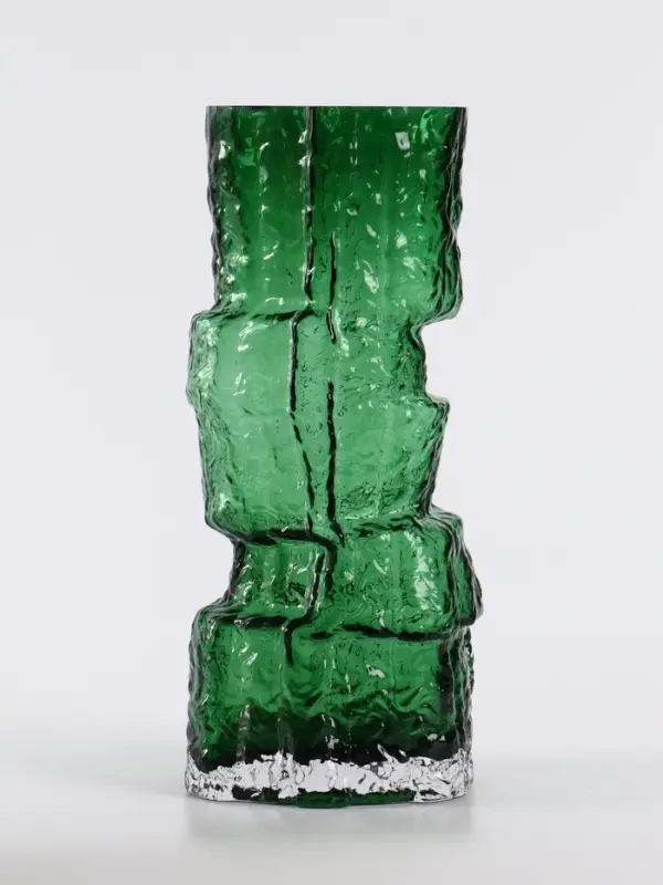 Ваза &laquo;Гоэтано&raquo;, 30&times;13 см, стекло, зелёная