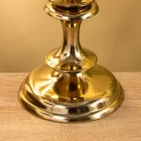 Подсвечник "Эйфория" алюминий 12х12х23 см