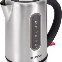 Чайник HYK-S9909 1,7л 2200Вт серебристый (металл)