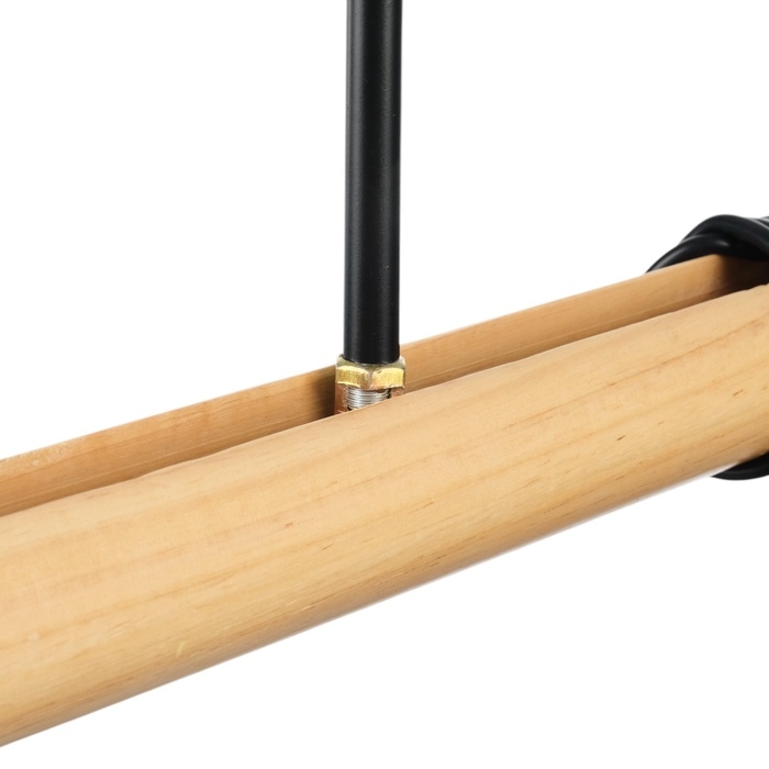 Люстра "Арландо" 3хЕ27 40Вт черный 60х20х20-200см