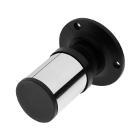 Опора регулируемая OR001CR ТУНДРА, d=50 мм, H=80 мм, цвет хром, 4 шт