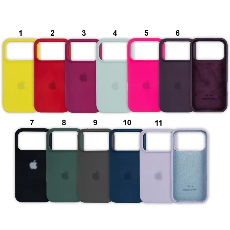 Чехол iPh 17 Pro Silicon Сase APL WS (с лого)