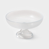 Ваза для фруктов "Lovinza" 24 см, цвет прозрачный