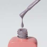 Гель лак для ногтей &laquo;SIMPLE&raquo;, 3-х фазный, 10 мл, LED/UV, цвет серый (109)