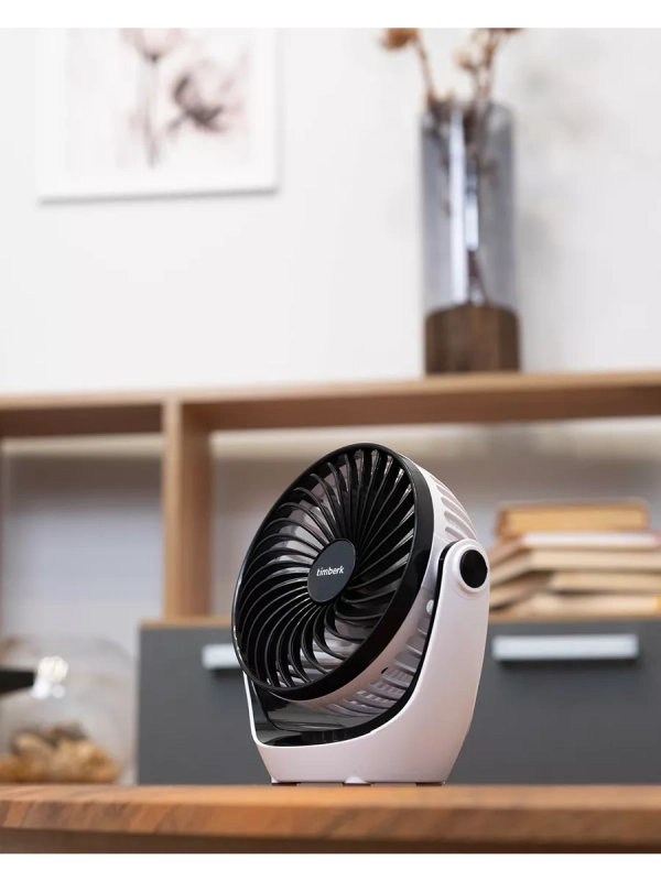 Настольный USB вентилятор с аккумулятором