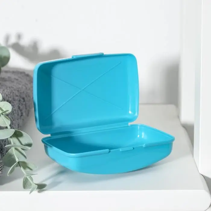 Мыльница &laquo;Дорожная&raquo;, 10&times;6,8&times;4,4 см, МИКС