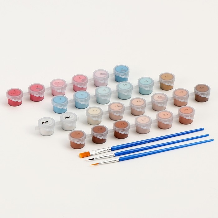 Картина по номерам на холсте с подрамником с золотой краской &laquo;Балерина за окном&raquo;, 40 х 50 см