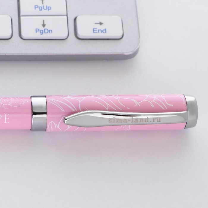 Ручка металл &laquo;Лучшей в мире&raquo;, синяя паста 1.0 мм