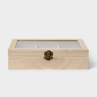 Ящик для хранения чайных пакетиков Доляна &laquo;Ахмадабад&raquo;, 9 ячеек, 24&times;17,3&times;6,5 см