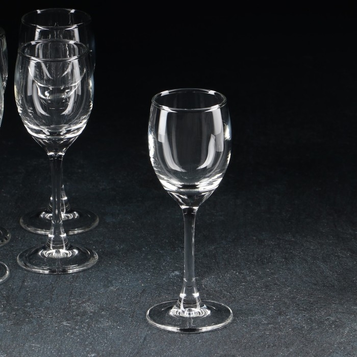 Рюмка стеклянная &laquo;Эталон&raquo;, 65 мл, 6 шт