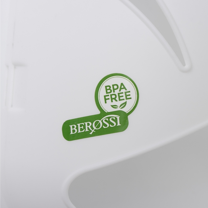 Корзина для пакетов Krita, 12&times;7&times;28 см, цвет снежно-белый