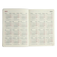 Ежедневник датированный 2024 A5 176 листов, deVENTE.Nobile, мягкая обложка из искусственной кожи, ляссе, кремовый блок 70 г/м2, бирюзовый