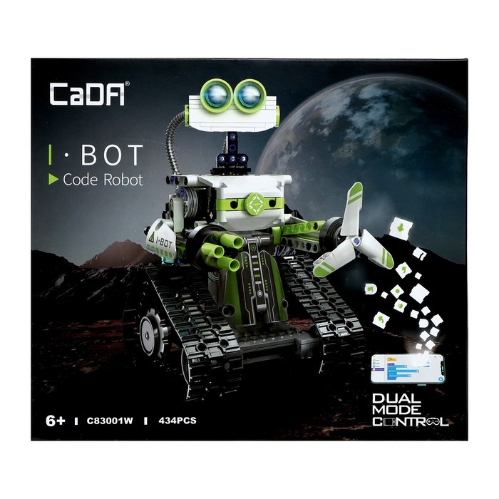 Конструктор радиоуправляемый &laquo;Робот&raquo;, 434 детали