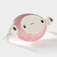 Блюдо сервировочное Доляна &laquo;Зайка&raquo;, 30&times;16,5&times;10 см, цвет розовый