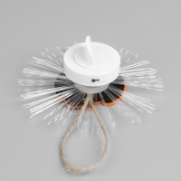 Светодиодная игрушка &laquo;Тыква&raquo; 10 см, батарейки AG13х3 (в комплекте), свечение мульти