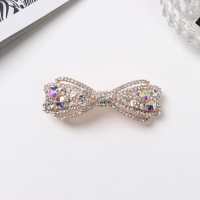 Заколка-автомат для волос "Патриция элит" бант, 6,5 см, золото