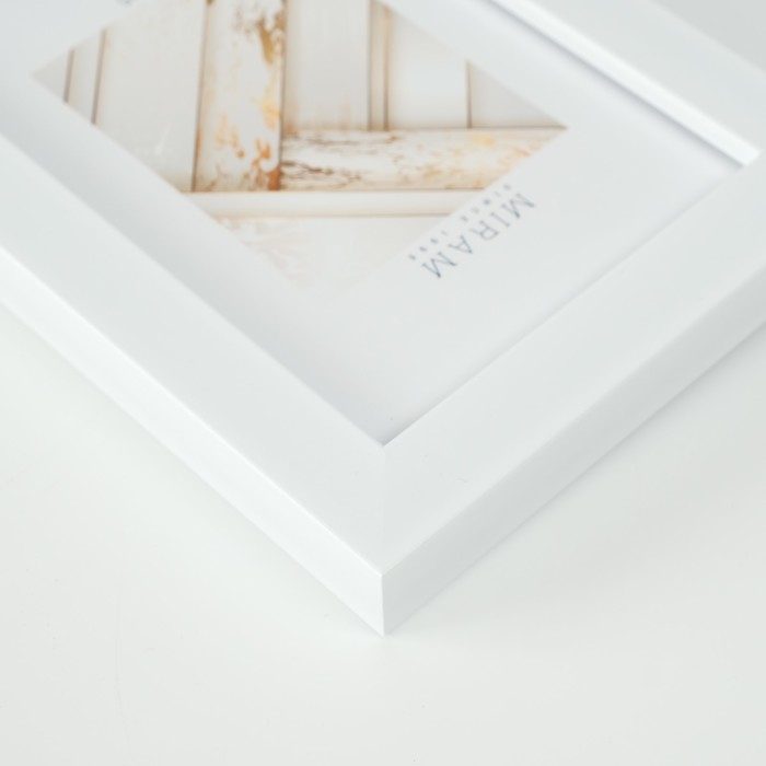 Фоторамка пластик Gallery 10х15 см, 641801 белый