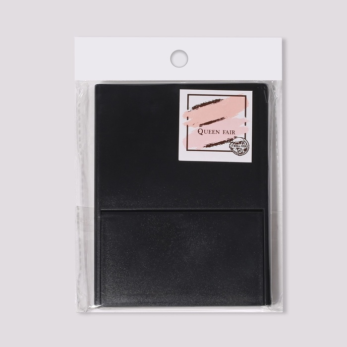 Зеркало настольное, зеркальная поверхность 5 &times; 15/11 &times; 15 см, цвет МИКС