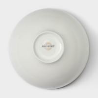 Салатник фарфоровый Magistro La Perle, 600 мл, d=15 см, цвет белый