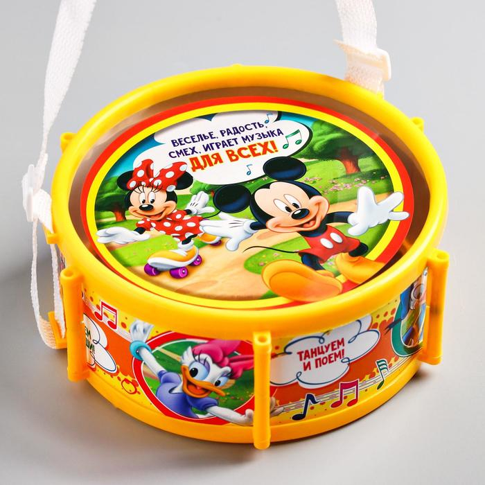 Барабан &laquo;Микки Маус и друзья: Весёлые ноты&raquo;, МИКС