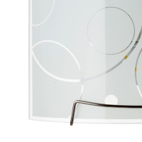 Светильник "Круги" 1 лампа E27 60 Вт моллир.   23х16,5