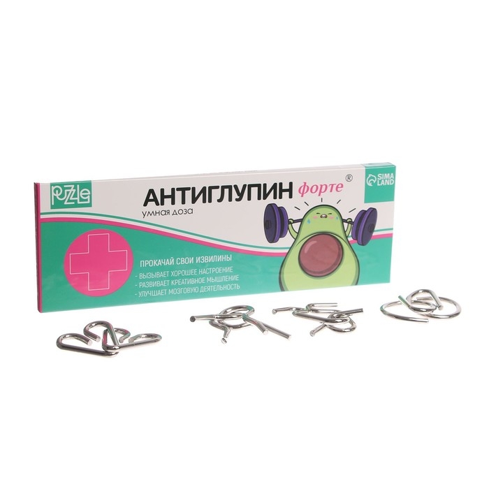 Набор головоломок &laquo;Антиглупин&raquo;, 4 шт.