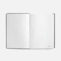 Ежедневник Nebraska Flex, недатированный, красный с золотистым