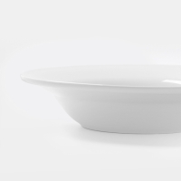 Тарелка глубокая Hanna Kn&ouml;vell, d=25.5 см, фарфор, белая