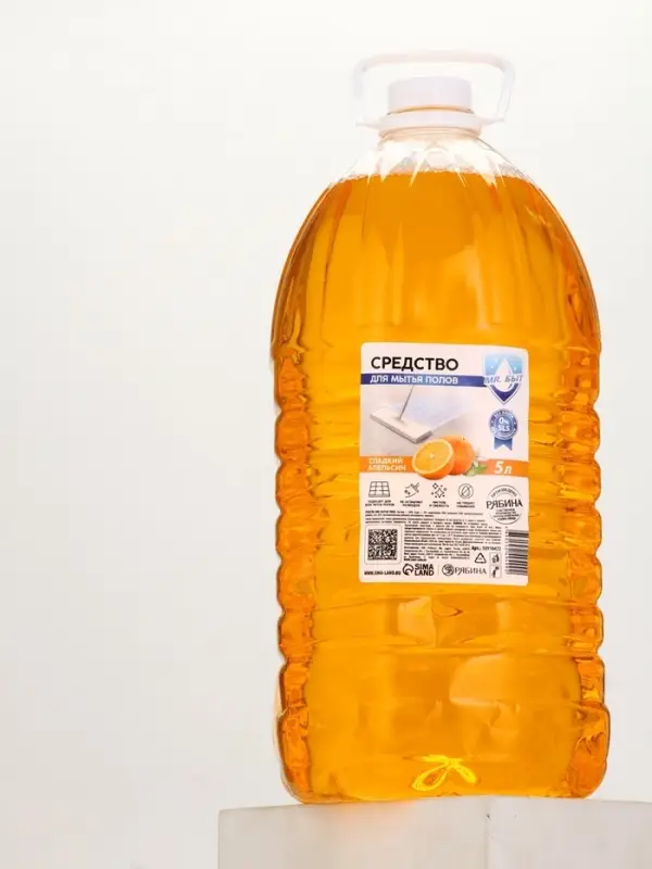 Mr.Быт Средство для мытья пола, 5 л, аромат сладкий апельсин