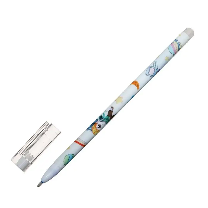 Ручка гелевая &laquo;Аниме&raquo;, со стираемыми чернилами, стержень синий, МИКС