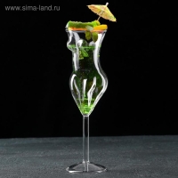 Бокал из стекла &laquo;Огненная Лола&raquo;, 180 мл