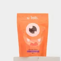 Соль для ванны &laquo;Монстрики&raquo;, 200 г, аромат карамельный попкорн, ULAB