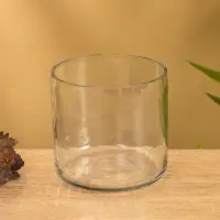 Подсвечник со стеклом"Созвездие" алюминий 11х11х12 см