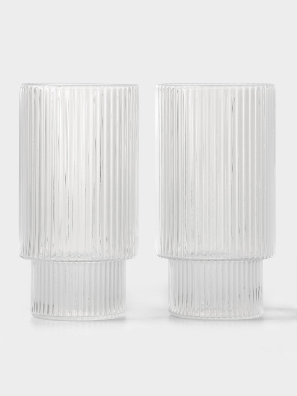 Набор стаканов "Грани" 450 мл 2 шт 7х14 см