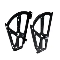 Механизм для обувницы полок CAPPIO, 2-х ярусная, до 13 мм, металл, черный