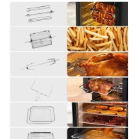 Аэрогриль электрический КТ-2236 (3 в 1) - 15 л - 1800 Вт