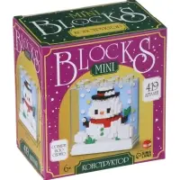 UNICON Конструктор "Mini Blocks", 419 деталей, снеговичек