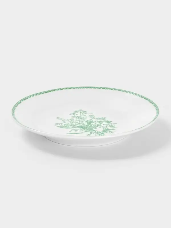 Тарелка Дулевский фарфор &laquo;Райские ландыши&raquo;, d=17.5 см, фарфор