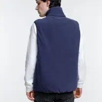 Жилет флисовый унисекс Nesse, темно-синий, размер XL/XXL