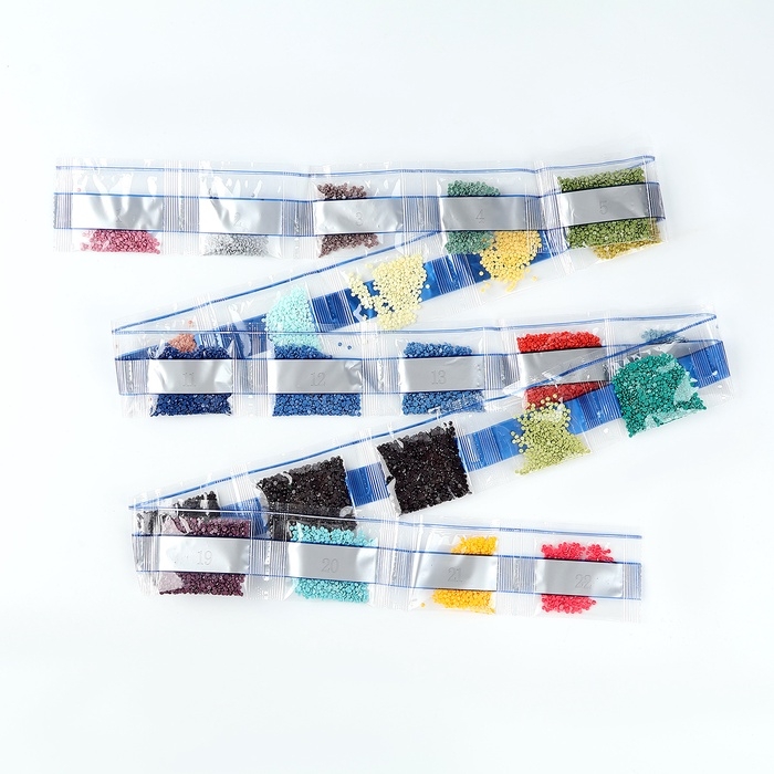 Алмазная мозаика с полным заполнением на холсте с подрамником &laquo;Замок&raquo;, 30 х 40 см