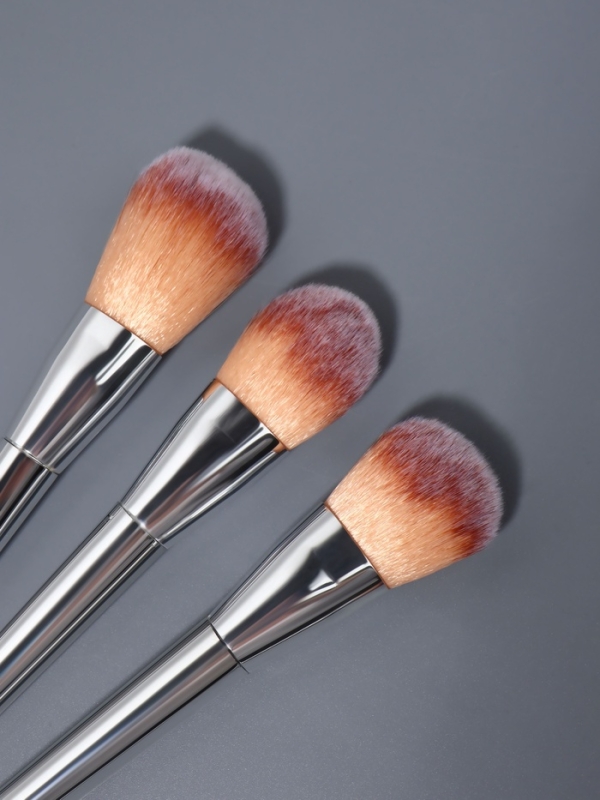 Набор кистей для макияжа, 7 предметов, 20(&plusmn;1) см, серебристый