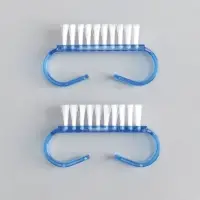 Щётки для маникюра/педикюра, 2 шт., 6.5&times;1.3 см, МИКС