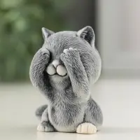 Сувенир "Котёнок забавный" МИКС, 5,2 см