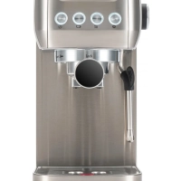 Кофеварка рожковая HEM-9990 серебристый