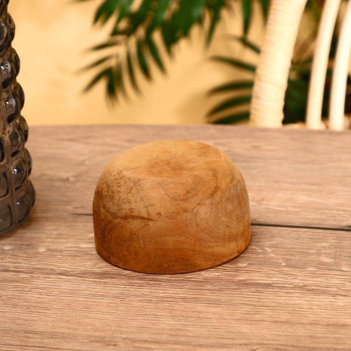 Миска 12х12х7 см, тиковое дерево