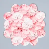 Коробка для печенья, кондитерская упаковка с пластиковой крышкой, Present, 10.5 х 10.5 х 3 см